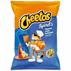 Cheetos Cheese & Ketchup Spirals Big Bag - 4.6oz (145g)