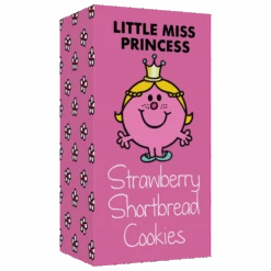 Little Miss Princess Strawberry Shortbread Cookies Snack Box - 5.29oz (150g)