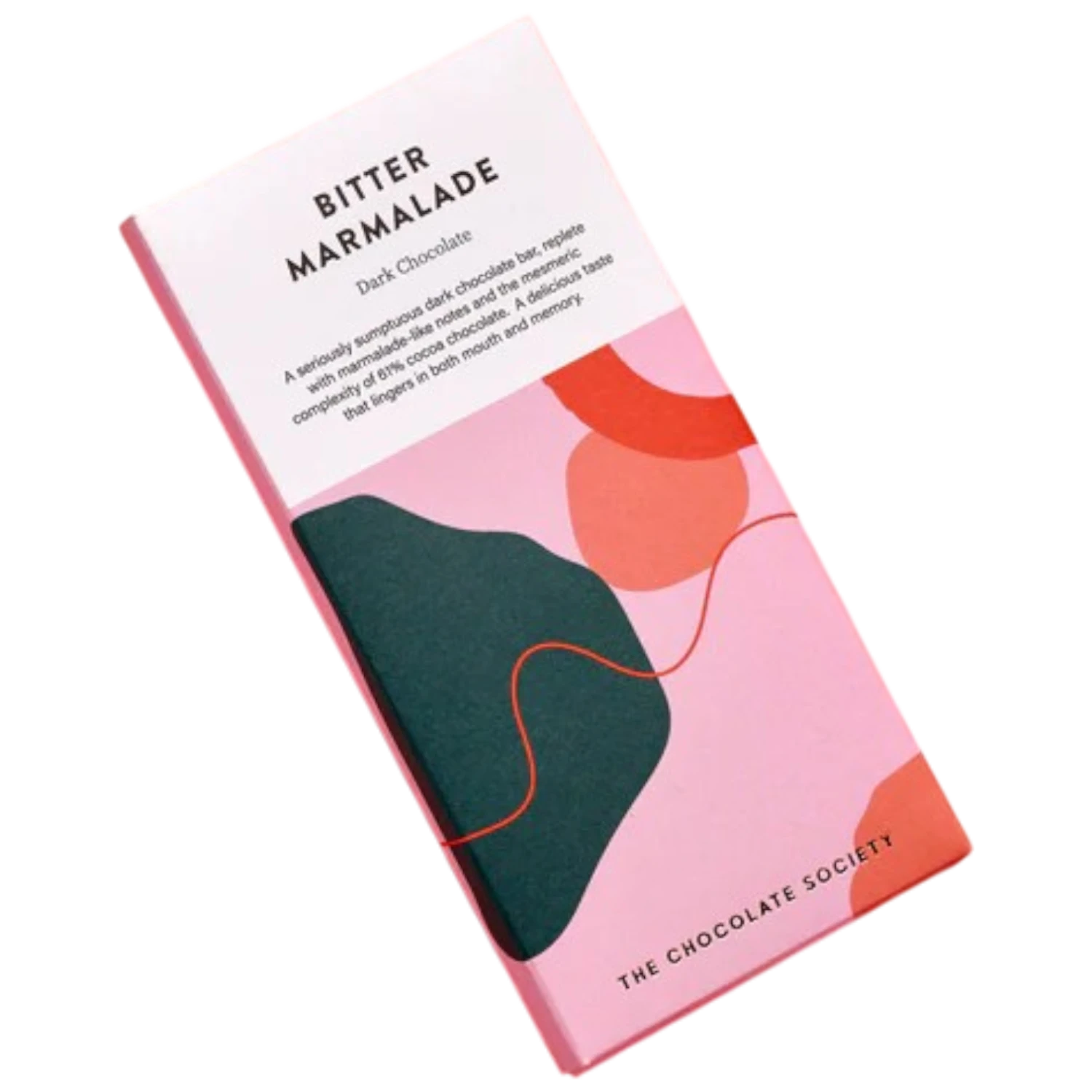 The Chocolate Society Bitter Marmalade Share Bar - 2.82oz (80g) 3 The Chocolate Society Bitter Marmalade Share Bar - 2.82oz (80g)