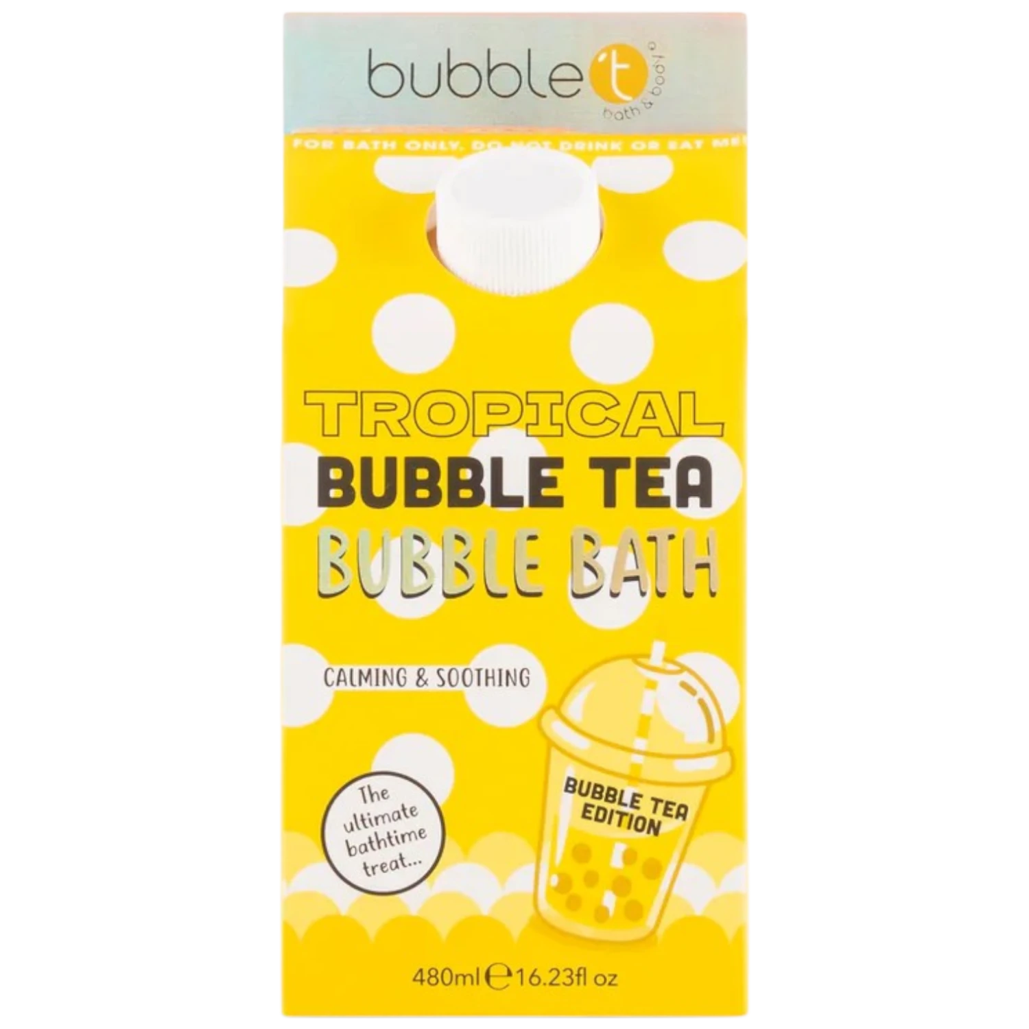 Bubble T Tropical Bubble Tea Bubble Bath - 16.23fl.oz (480ml) 3 Bubble T Tropical Bubble Tea Bubble Bath - 16.23fl.oz (480ml)