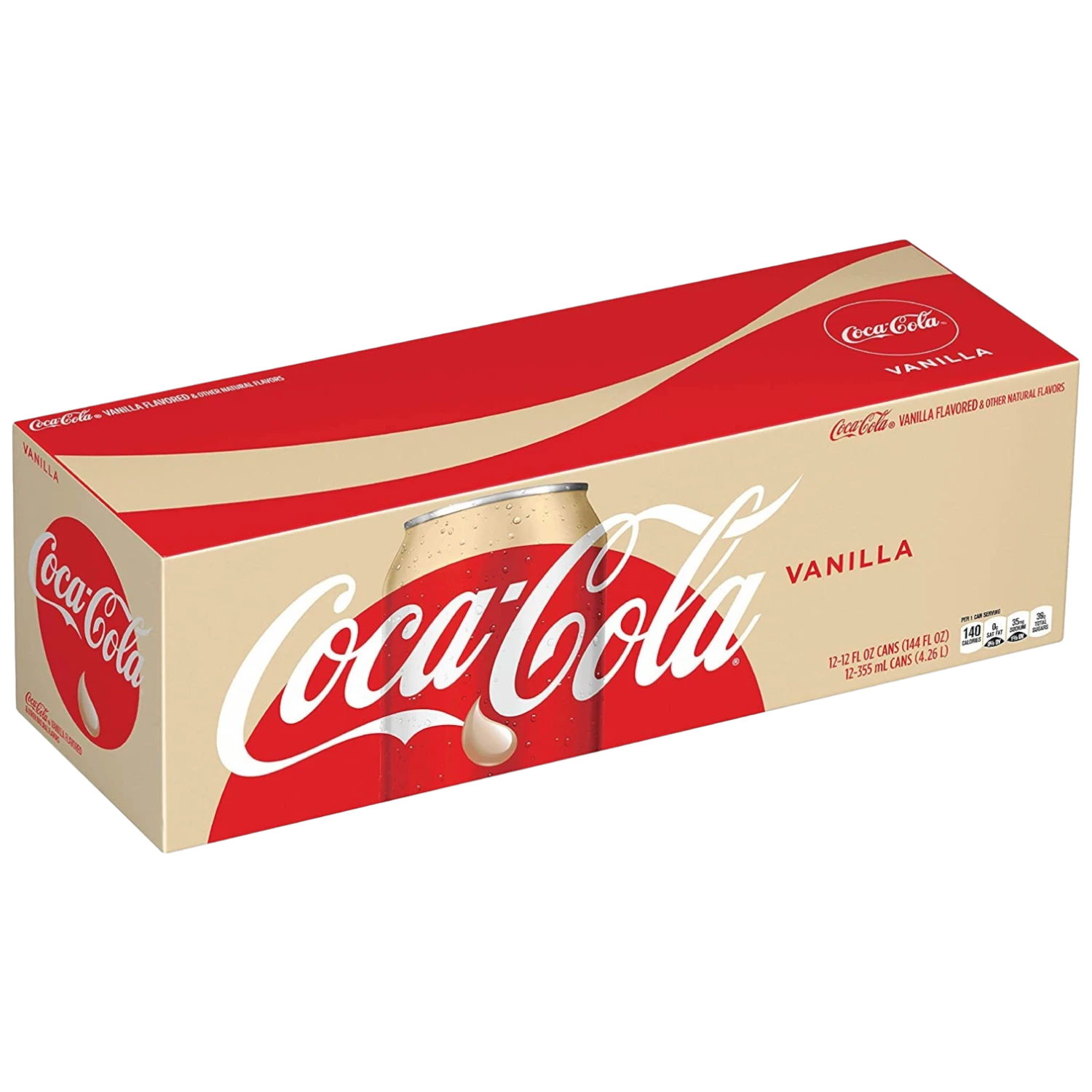 Coca-Cola Coca Cola Vanilla - 12fl.oz (355ml) 4 Coca-Cola Coca Cola Vanilla - 12fl.oz (355ml) - Image 2