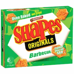 Arnott's Shapes Originals Barbecue Flavour (Australia) - 5.82oz (165g)