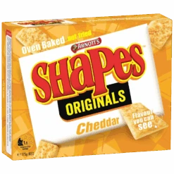 Arnott's Shapes Originals Cheddar Flavour (Australia) - 5.82oz (165g)