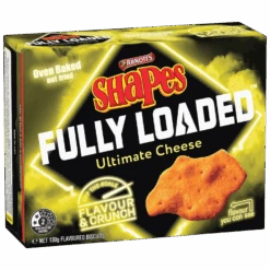 Arnott's Shapes Fully Loaded Ultimate Cheese Flavour (Australia) - 4.86oz (130g)