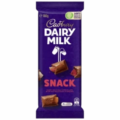Cadbury Dairy Milk Snack Chocolate Block (Australia) - 6.3oz (180g)