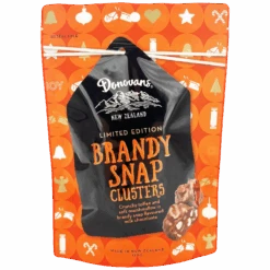 Donovan's Brandy Snap Clusters Share Bag (New Zealand) - 4.59oz (130g)
