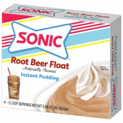 Sonic Root Beer Float Instant Pudding - 3.06oz (86.8g)