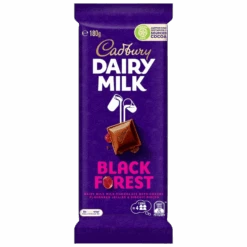 Cadbury Dairy Milk Black Forest Chocolate Block (Australia) - 6.35oz (180g)