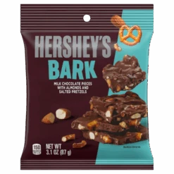 Hershey's Bark With Pretzels And Almonds Peg Bag - 3.1oz (87g)
