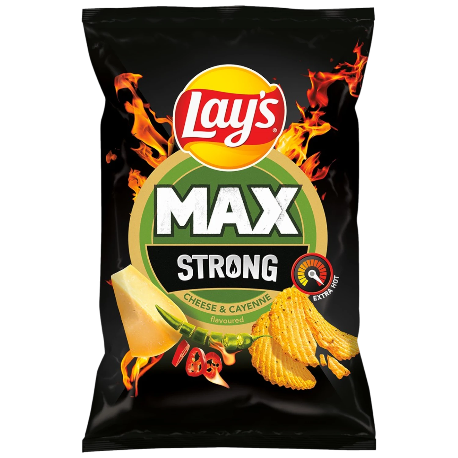 Lay's Cheese Cayenne - 4.23oz (120g) 3 Lay's Cheese Cayenne - 4.23oz (120g)