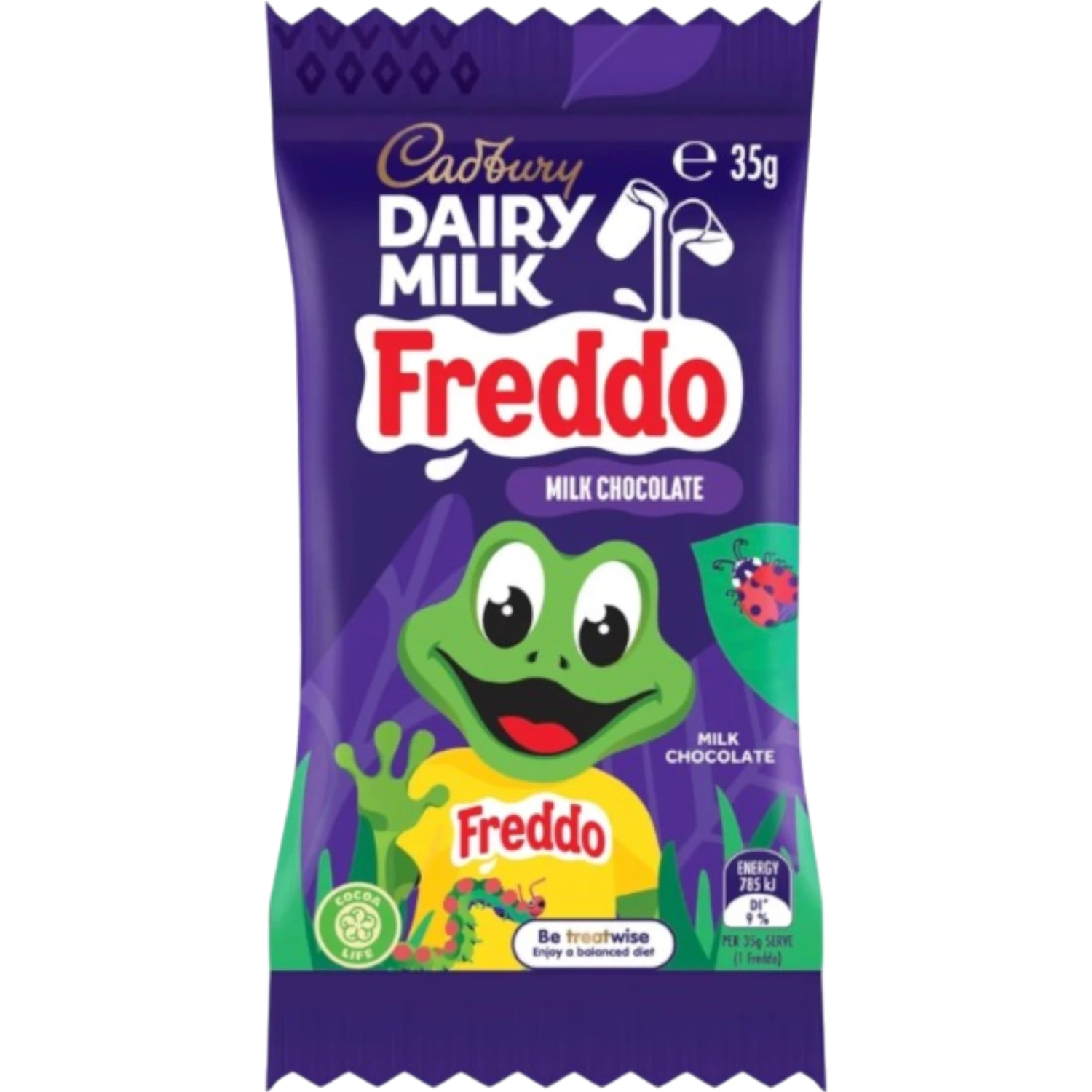 Cadbury Dairy Milk Giant Freddo - 1.23oz (35g) (Australia) 3 Cadbury Dairy Milk Giant Freddo - 1.23oz (35g) (Australia)