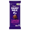 Cadbury Dairy Milk Turkish Delight Chocolate Block (Australia) - 6.35oz (180g)