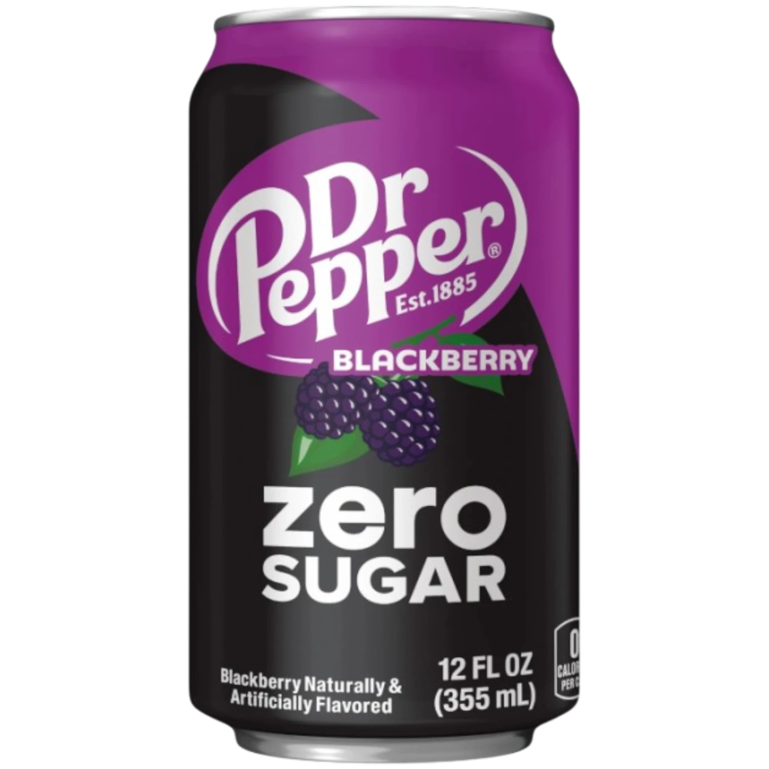 Dr Pepper Blackberry Zero Sugar - 12fl.oz (355ml) 3 Dr Pepper Blackberry Zero Sugar - 12fl.oz (355ml)