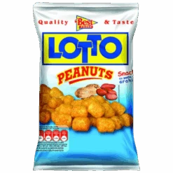 Lotto Peanut Corn Puffs (Bulgaria) - 3.17oz (90g)