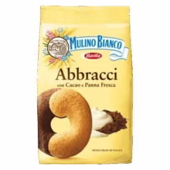 Mulino Bianco Abbracci Chocolate & Cream Biscuits Share Bag - 12.3oz (350g) Hi