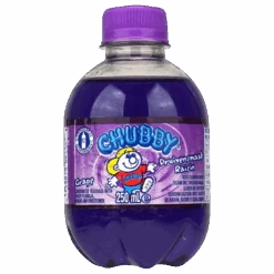 Chubby Grape Flavoured Soda - 8.45fl.oz (250ml)