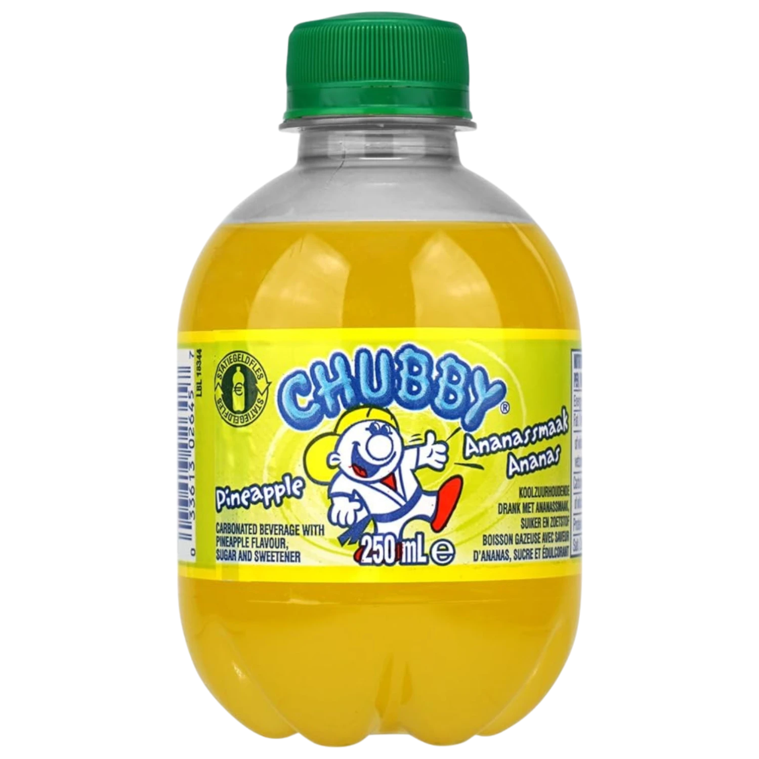 Chubby Pineapple Sunshine Flavoured Soda - 8.45fl.oz (250ml) 3 Chubby Pineapple Sunshine Flavoured Soda - 8.45fl.oz (250ml)