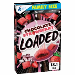 General Mills Chocolate Strawberry Loaded Cereal Family Size - 18.1oz (513g)