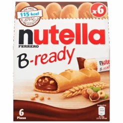 Nutella B-Ready Bar 6 Pack - 4.66oz (132g)