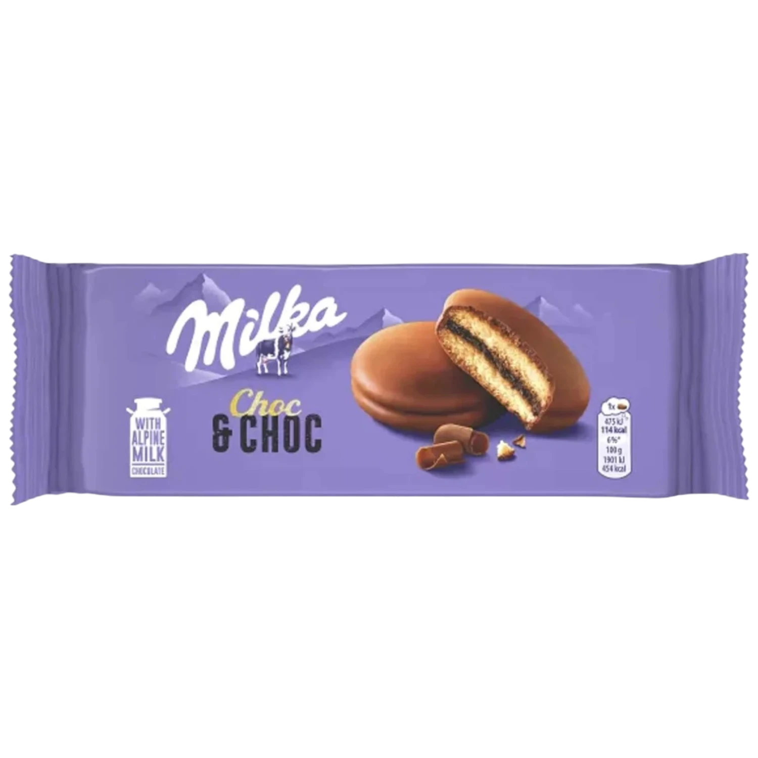 Milka Choc & Choc (Soft Chocolate Sandwich) - 5.29oz (150g) 3 Milka Choc & Choc (Soft Chocolate Sandwich) - 5.29oz (150g)