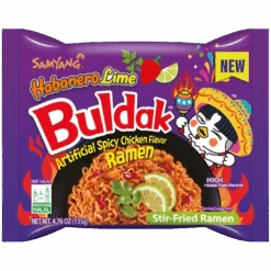 Samyang Buldak Habanero Lime Hot Chicken Flavour Ramen - 4.76oz (135g)
