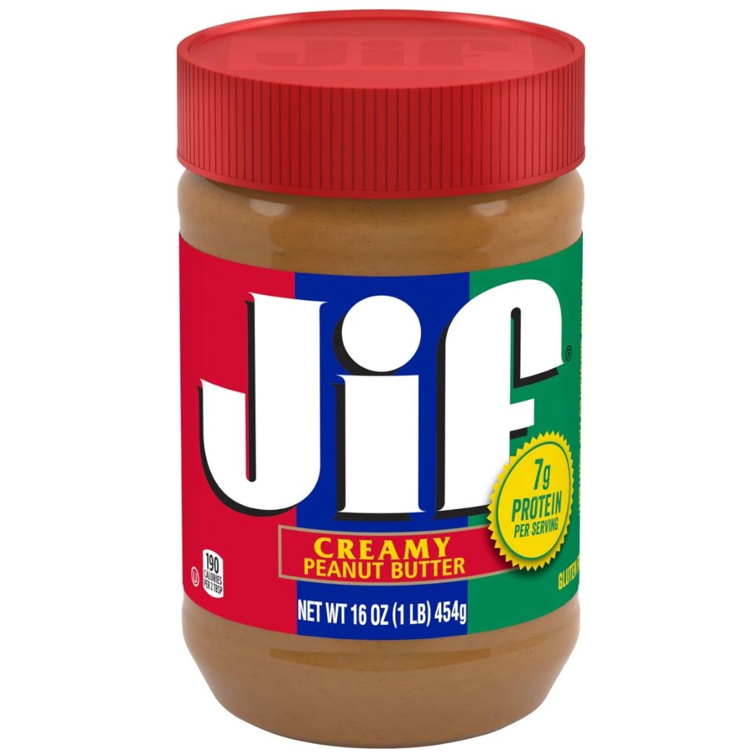 Jif Creamy Peanut Butter - 16oz (464g) 3 Jif Creamy Peanut Butter - 16oz (464g)