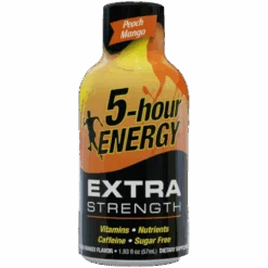 5-Hour Energy Shot Peach Mango Flavour - 1.93fl.oz (57ml)