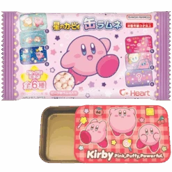Heart Kirby Slide Can Ramune Candy (Japan) - 0.28oz (8g)