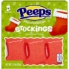Peeps Marshmallow Stockings 6 Pack (Christmas Limited Edition) - 3oz (85g)