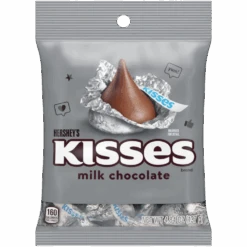Hershey's Kisses Milk Chocolate Peg Bag - 4.84oz (137g)