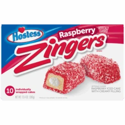Hostess Raspberry Zingers - 13.4oz (380g)