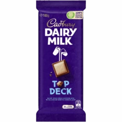 Cadbury Dairy Milk Top Deck Chocolate Block (Australia) - 6.3oz (180g)