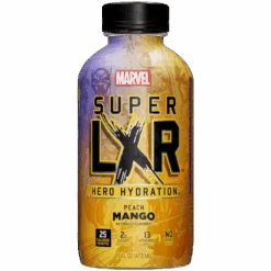 AriZona Marvel Super LXR Hero Hydration Peach Mango (Black Panther) - 16fl.oz (473ml)