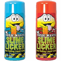 Toxic Waste Slime Licker Blue Raspberry/Strawberry- 2fl.oz (60ml)
