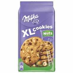 Milka XL Hazelnut & Choc Chip Cookies Choco - 6.5oz (184g)