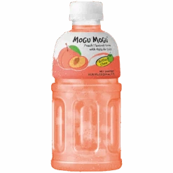 Mogu Mogu Peach Flavoured Drink With Nata De Coco - 10.8fl.oz (320ml)