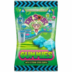 Dr Sour Extreme Sour Gummies Blue Raspberry Flavour - 7.1oz (200g)