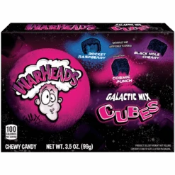 Warheads Galactic Cubes Theatre Box - 3.5oz (99g)