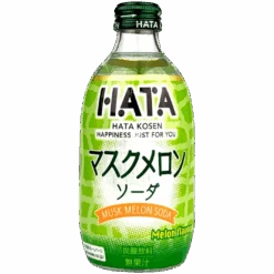 Hatakosen Soda Musk Melon Glass Bottle - 10.1fl.oz (300ml)