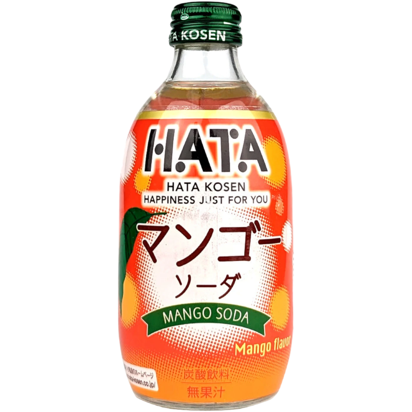 Hatakosen Soda Sunshine Mango Glass Bottle - 10.1fl.oz (300ml) 3 Hatakosen Soda Sunshine Mango Glass Bottle - 10.1fl.oz (300ml)