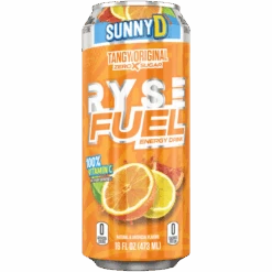 RYSE FUEL Sunny D Tangy Original Flavour Energy Drink - 16fl.oz (473ml)