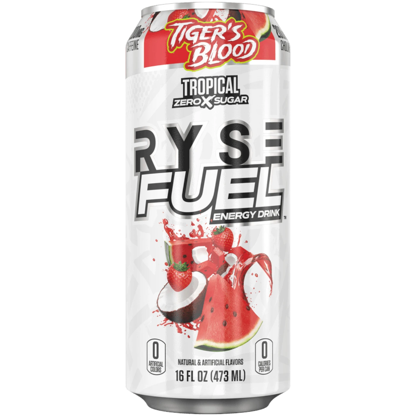 RYSE FUEL Tiger's Blood Tropical Flavour Energy Drink - 16fl.oz (473ml) 3 RYSE FUEL Tiger's Blood Tropical Flavour Energy Drink - 16fl.oz (473ml)