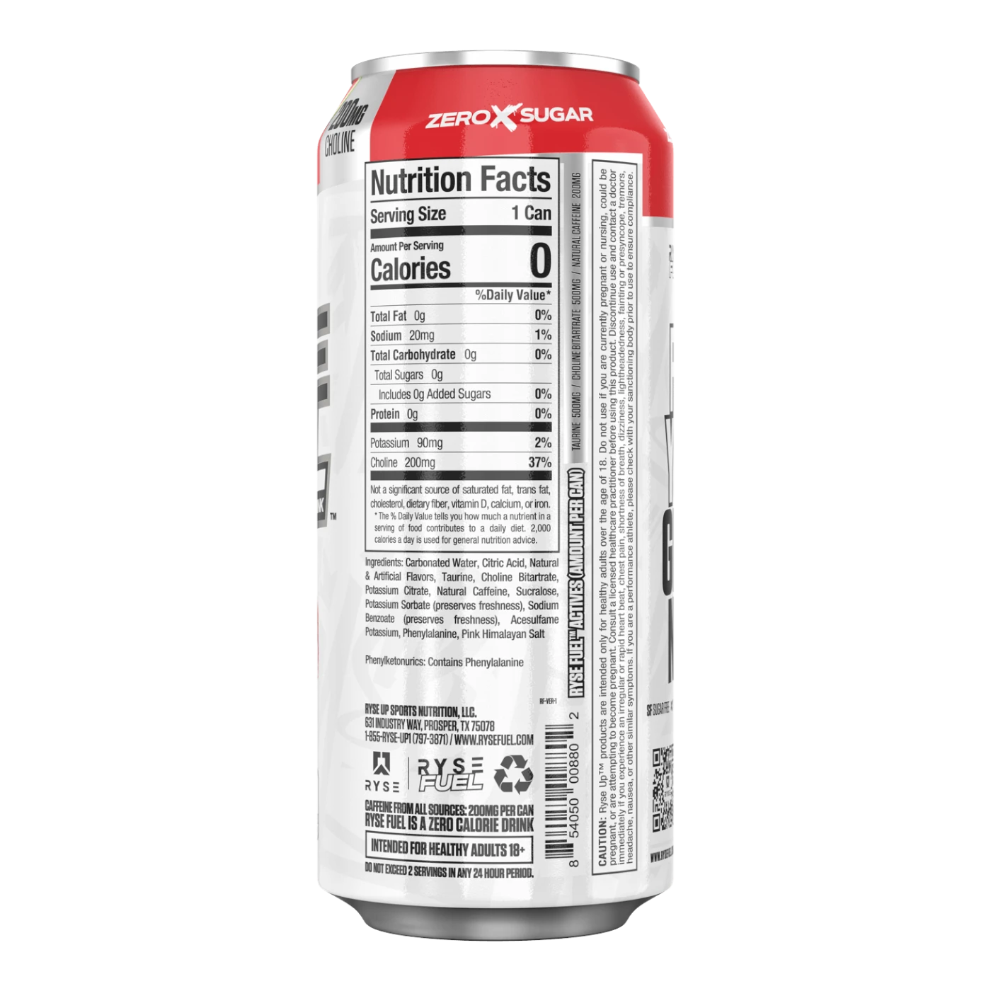 RYSE FUEL Tiger's Blood Tropical Flavour Energy Drink - 16fl.oz (473ml) 4 RYSE FUEL Tiger's Blood Tropical Flavour Energy Drink - 16fl.oz (473ml) - Image 2