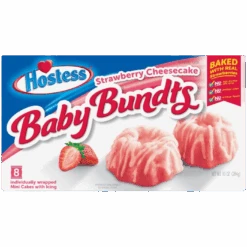 Hostess Strawberry Cheesecake Baby Bundts 8-Pack - 10oz (284g)